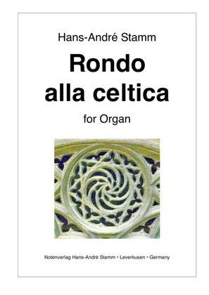 Book cover for Rondo alla celtica for organ
