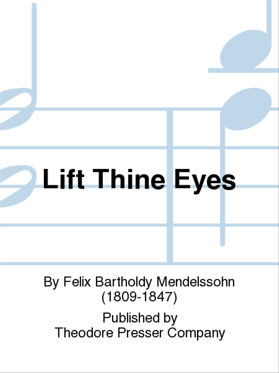 Lift Thine Eyes SSA scores gallery preview page 1