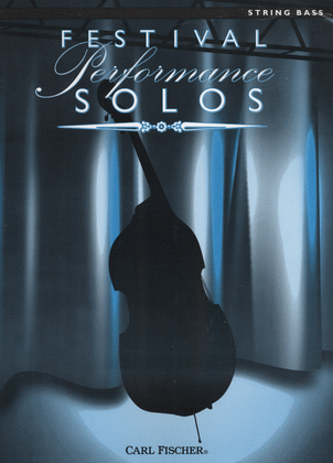 Book cover for Festival Performance Solos - Volume 1 (Bass)
