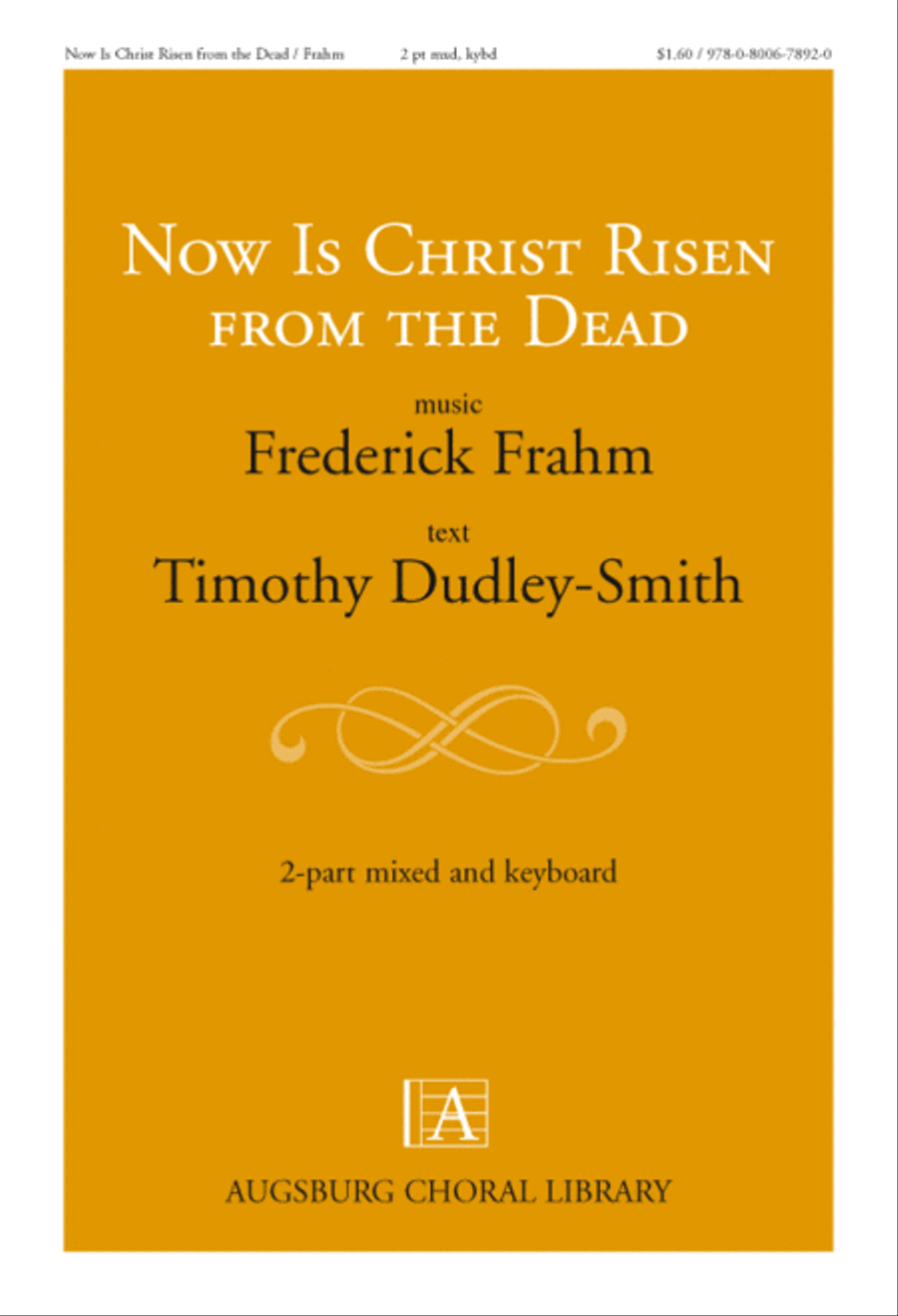 Book cover for Now Christ Is Risen from the Dead