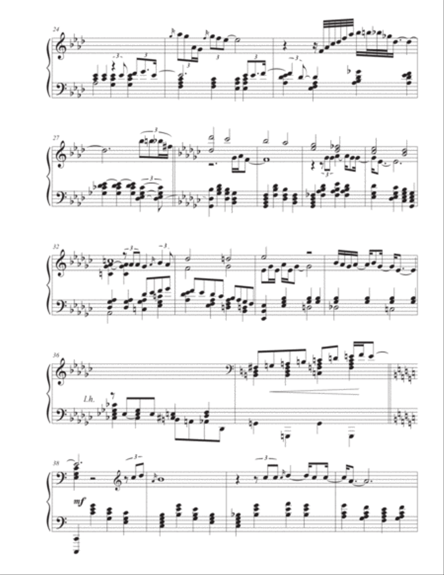 Something Piano Solo scores gallery preview page 3
