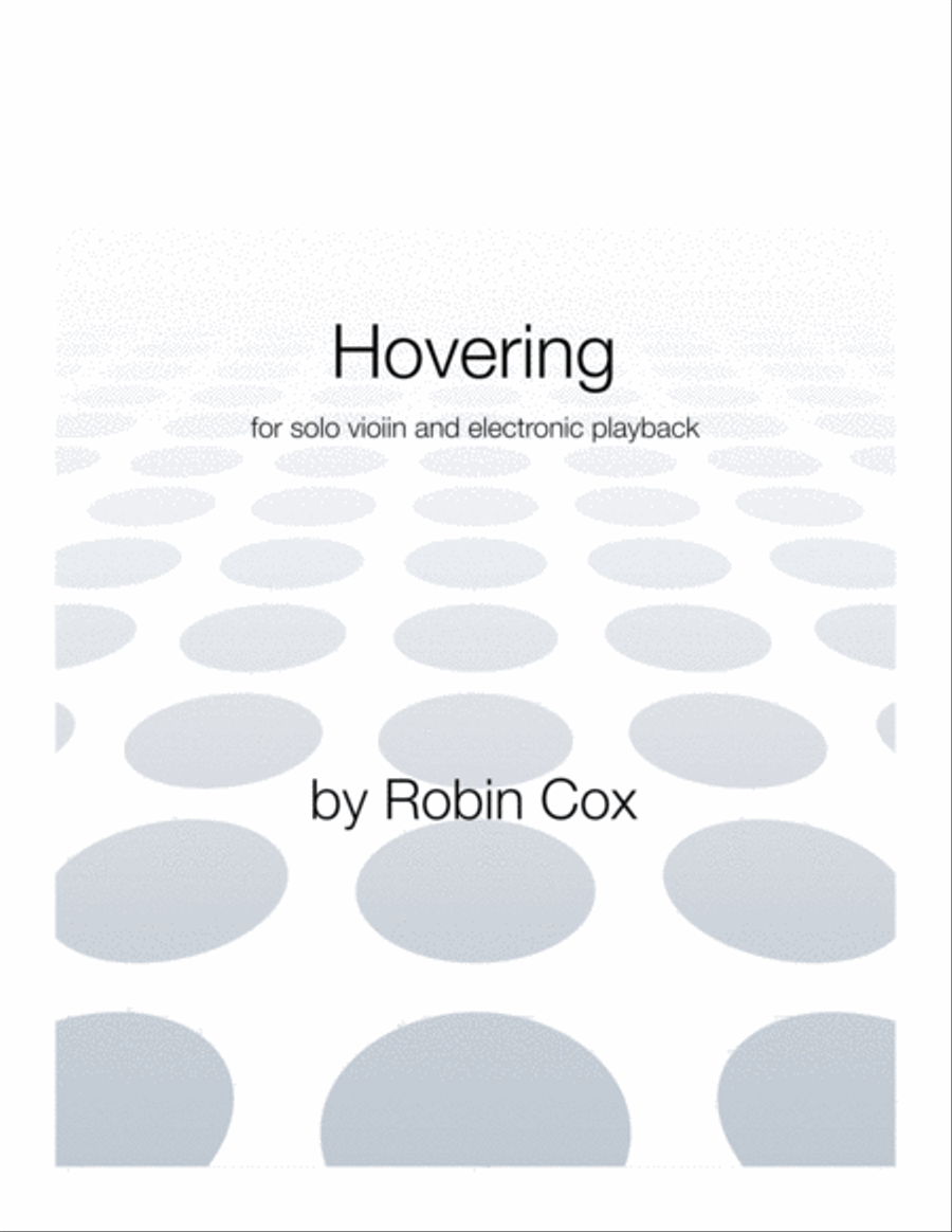 Hovering Violin Solo scores gallery preview page 1