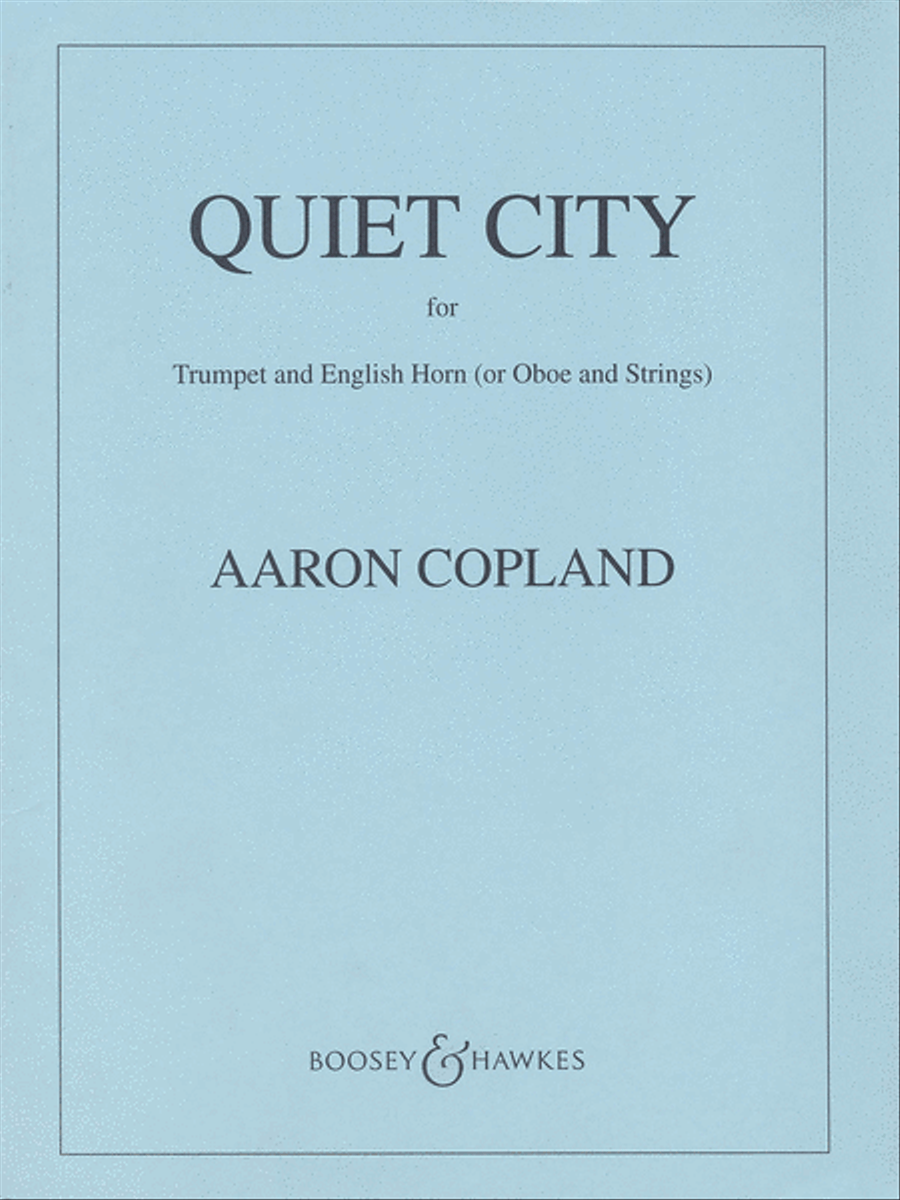 Quiet City Quiet City Orchestra scores gallery preview page 1