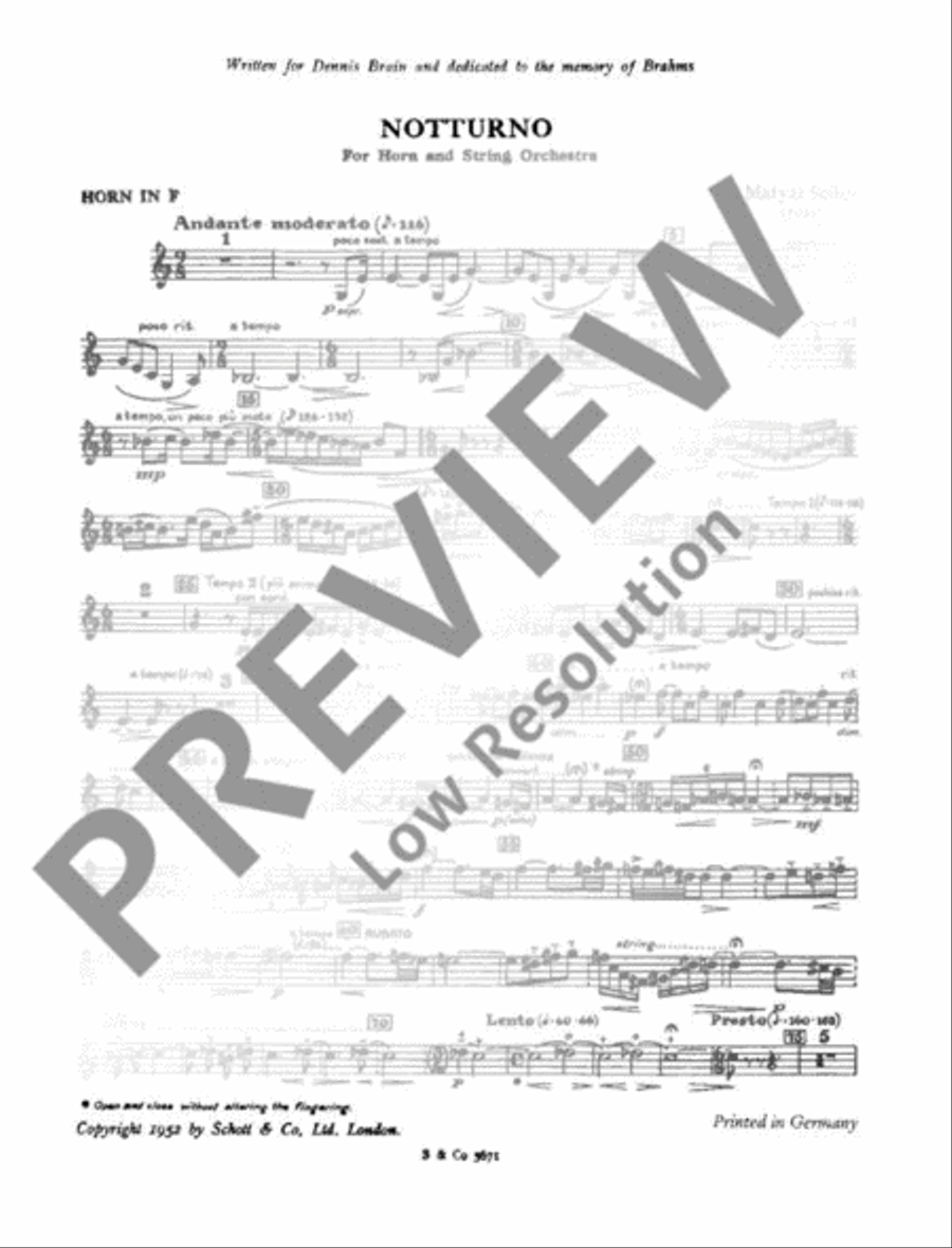 Notturno Piano scores gallery preview page 16