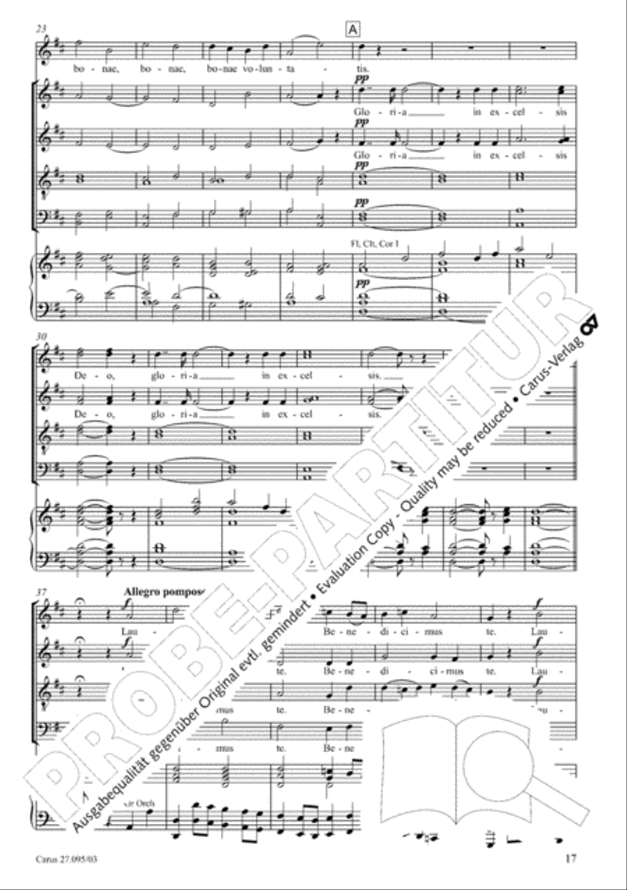 Messe solennelle de sainte Cecile Messe solennelle de sainte Cecile STB scores gallery preview page 18