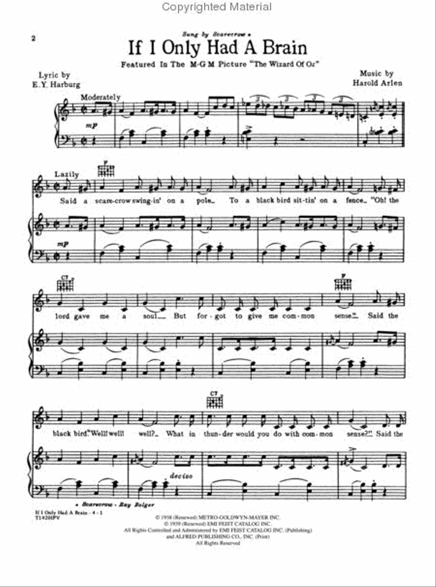 If I Only Had A Brain Small Ensemble scores gallery preview page 2