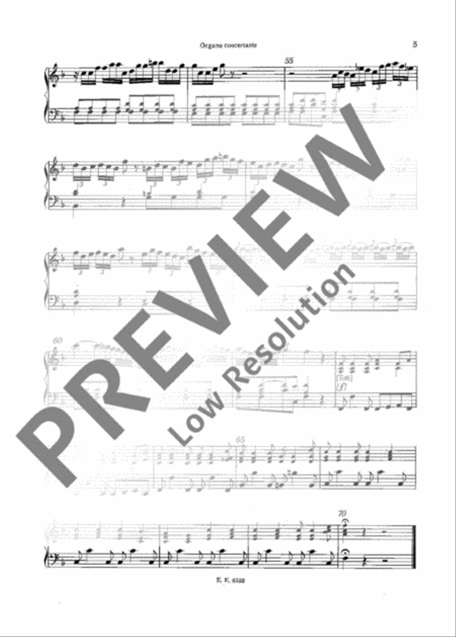 Concerto F Major Violin scores gallery preview page 8