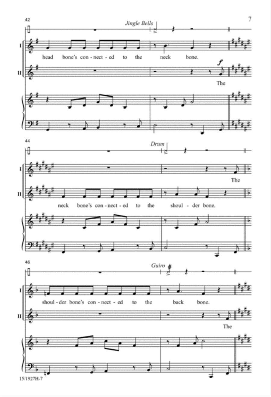 Ezekiel! 2-Part scores gallery preview page 6