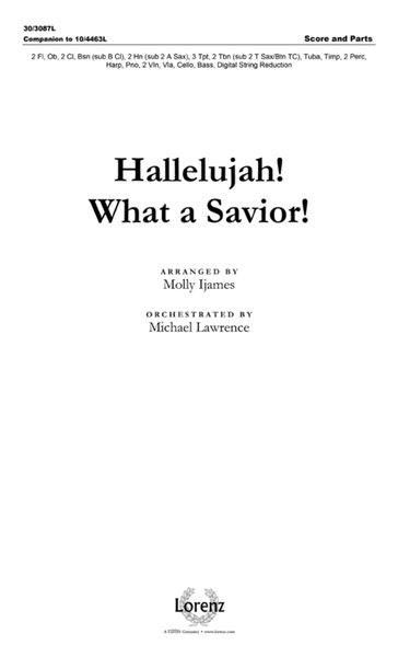 Hallelujah! What a Savior! - Orchestral Score and Parts image number null