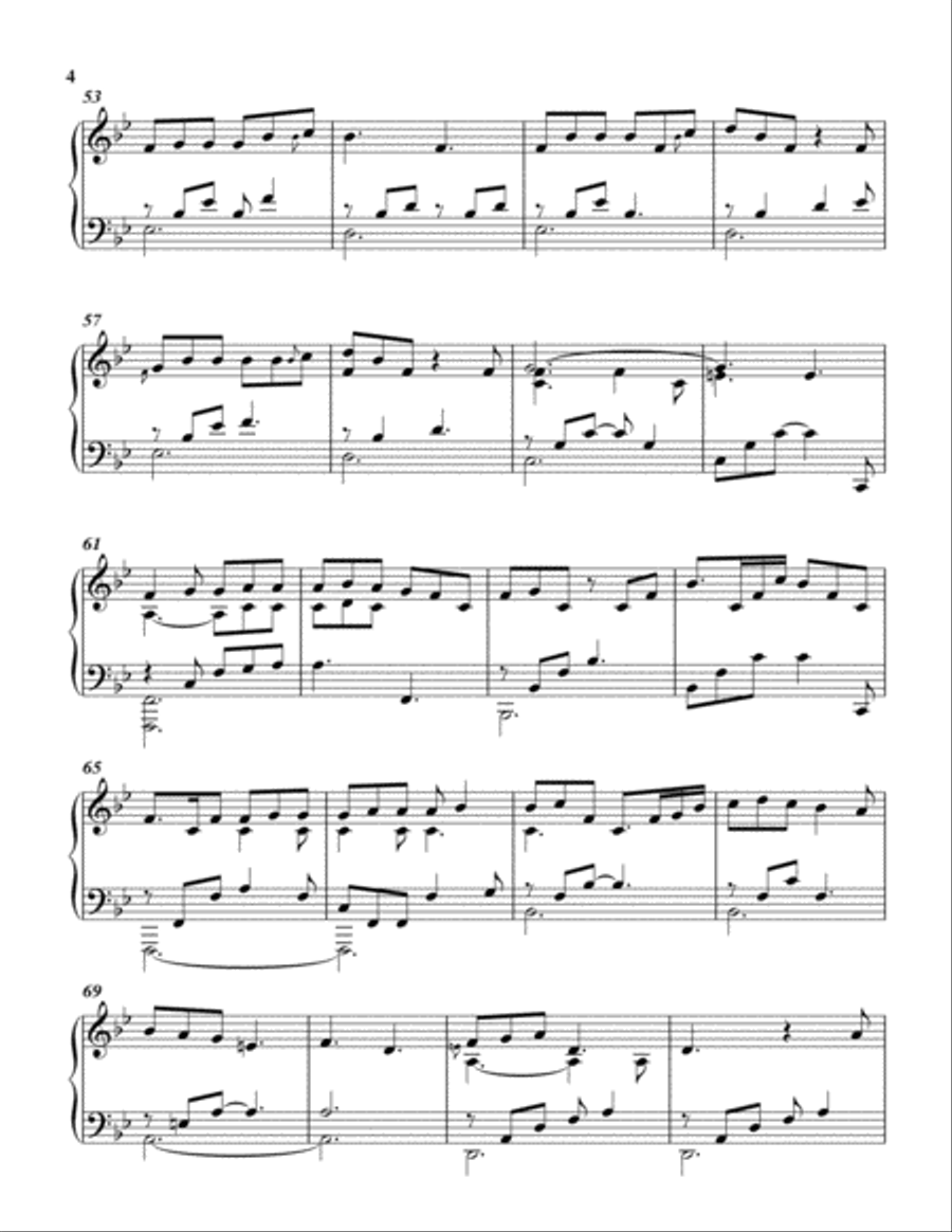 Highs And Lows Piano Solo scores gallery preview page 4