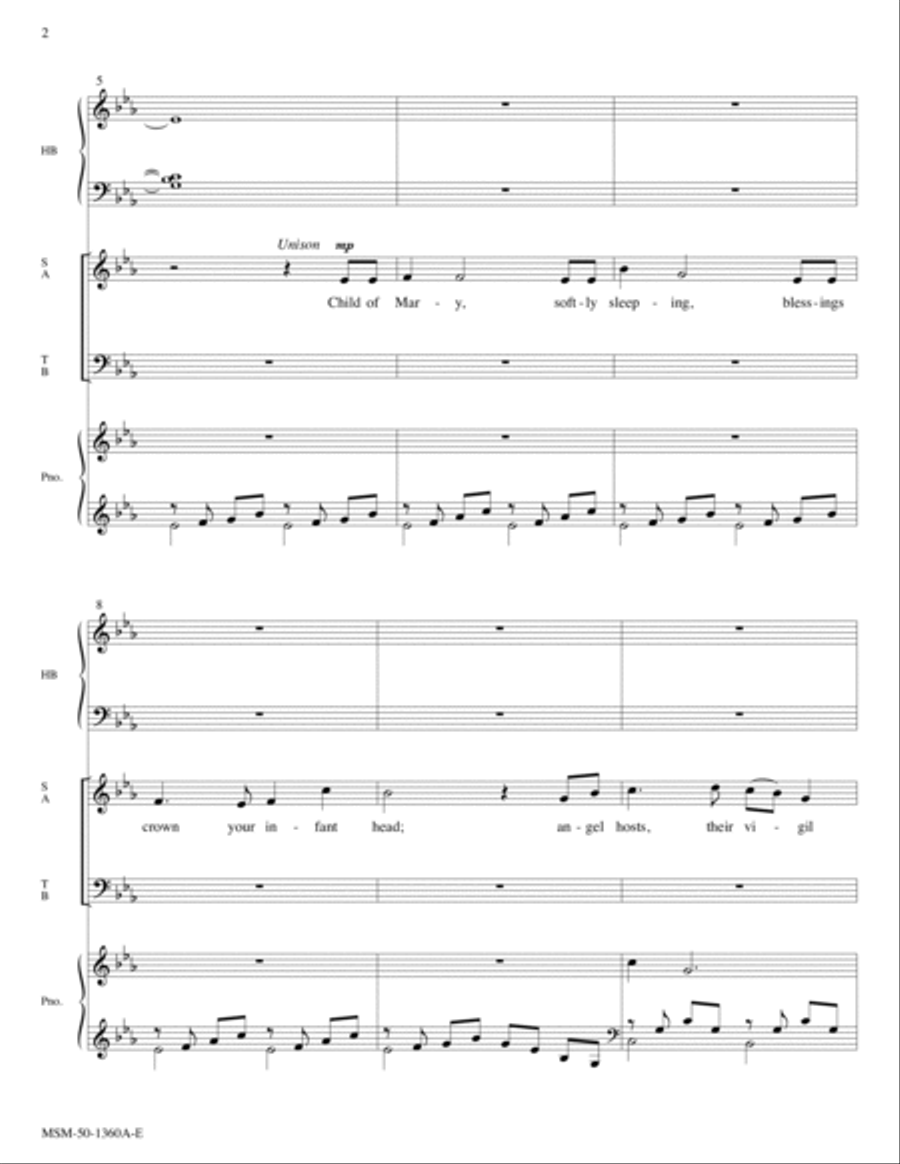 Child of Mary Choir scores gallery preview page 2