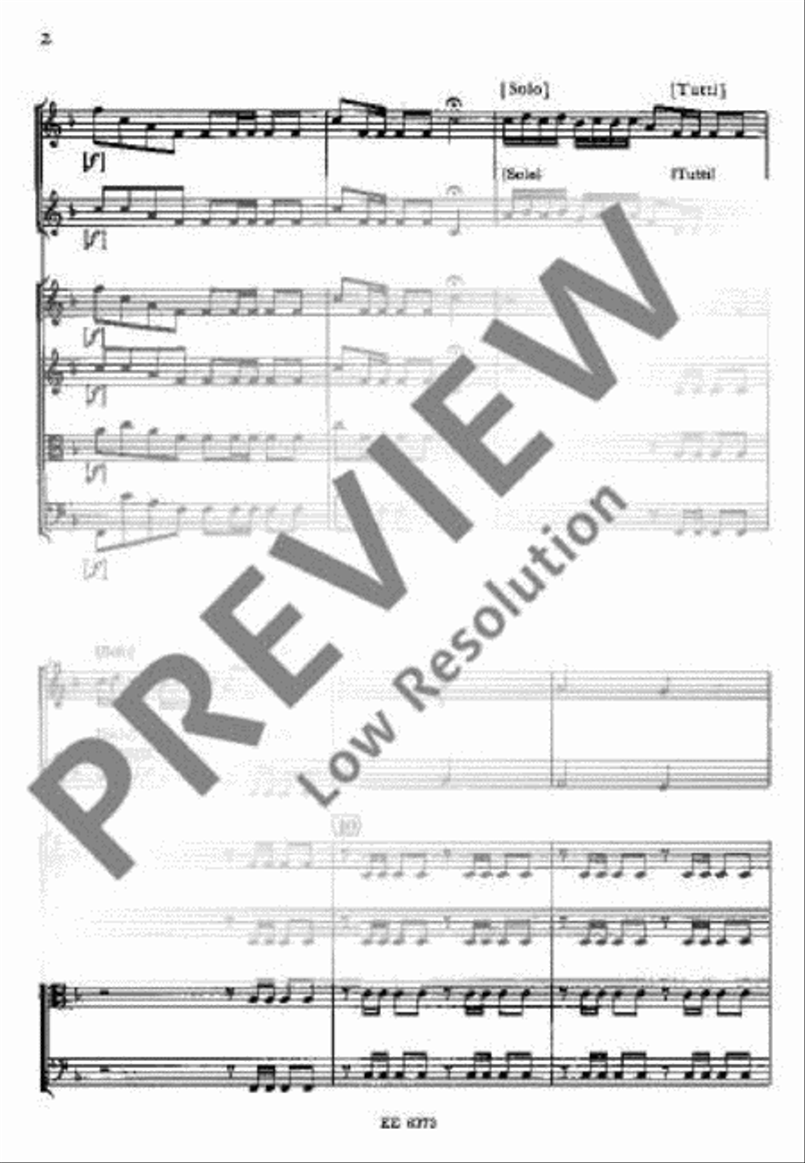 Concerto F major Horn scores gallery preview page 9