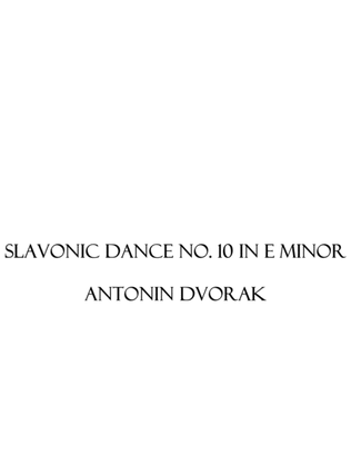 Slavonic dance No 10 in e minor - trio
