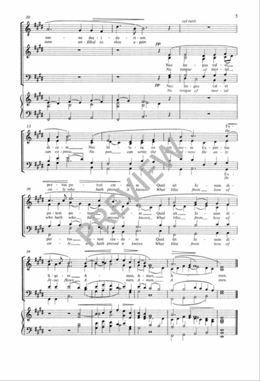 Three Short Anthems Three Short Anthems 4-Part scores gallery preview page 6