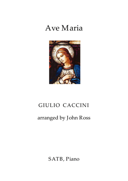 Ave Maria (SATB, Piano) image number null