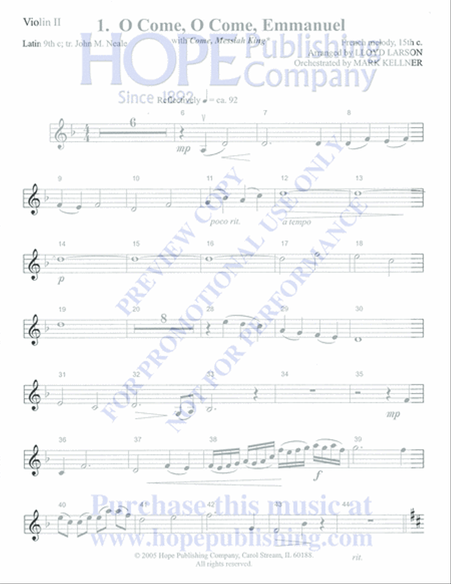 Emmanuel Emmanuel Orchestra scores gallery preview page 321