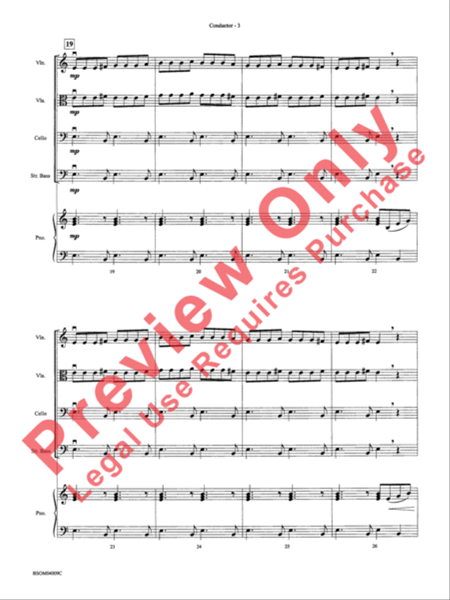 Dance of the Reed Flutes (from The Nutcracker) String Orchestra scores gallery preview page 5