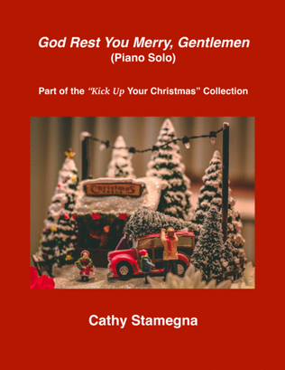 Book cover for God Rest You Merry, Gentlemen (Piano Solo)