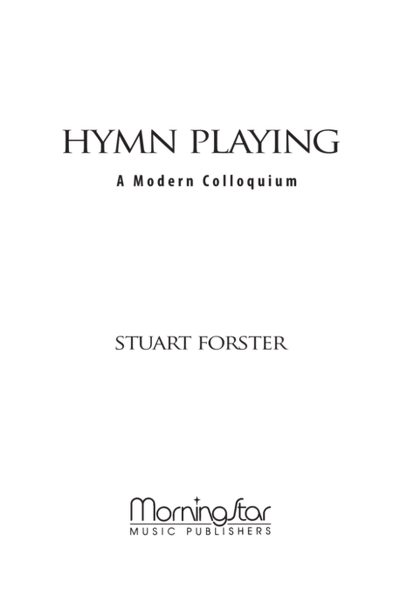 Hymn Playing: A Modern Colloquium