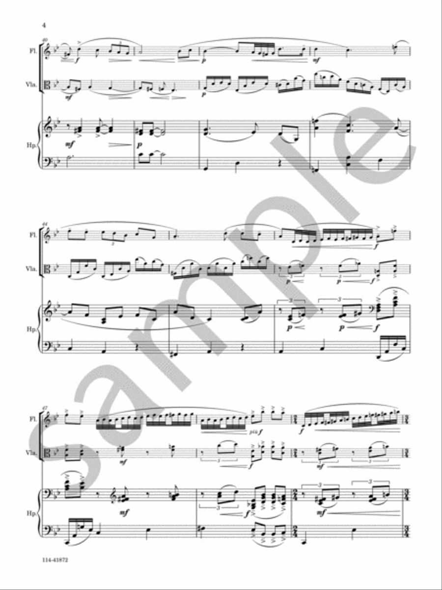 Elegy Chamber Music scores gallery preview page 6