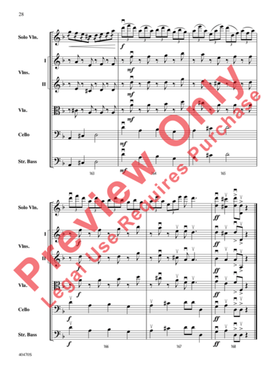 Hungarian Variations Hungarian Variations String Orchestra scores gallery preview page 29