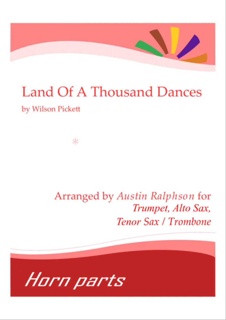 Land Of A Thousand Dances Tenor Saxophone scores gallery preview page 1