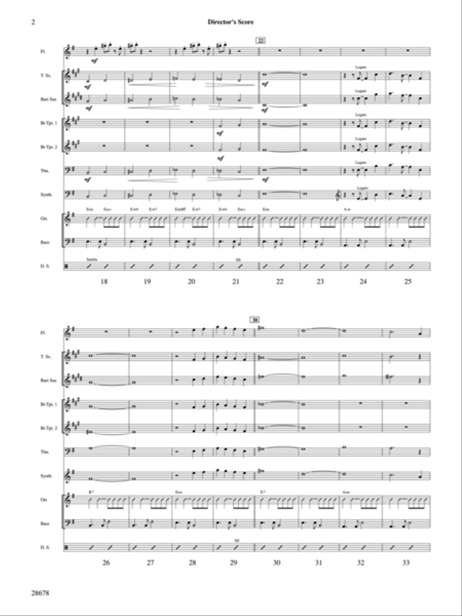 It Had Better Be Tonight Choir scores gallery preview page 3