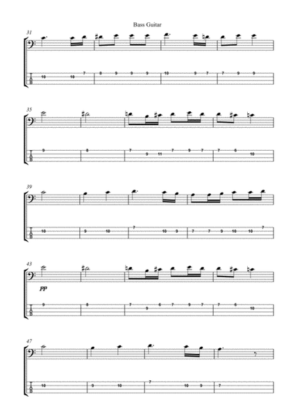 Symphony No.7 in A major for Bass Guitar image number null