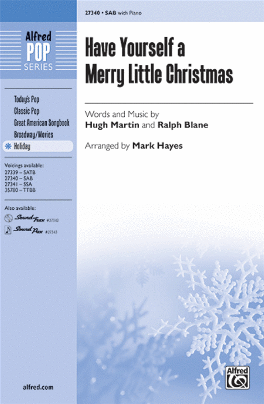 Have Yourself a Merry Little Christmas 3-Part scores gallery preview page 1