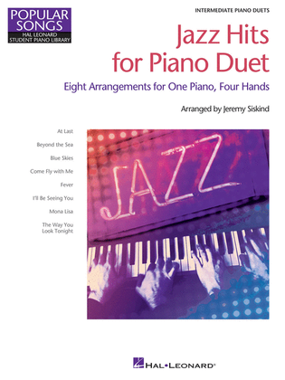 Book cover for Jazz Hits for Piano Duet
