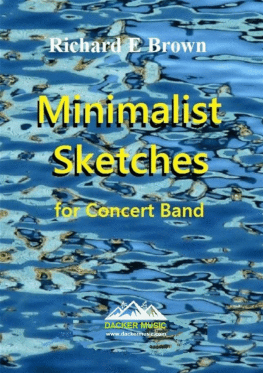 Minimalist Sketches Concert Band scores gallery preview page 1