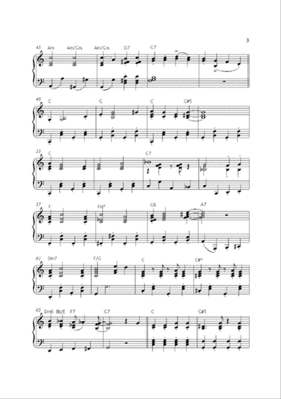 Cabaret Piano Solo scores gallery preview page 4