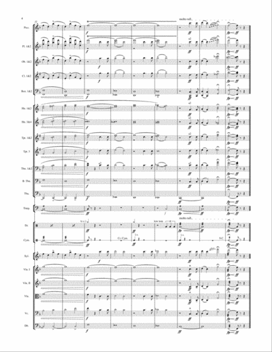A Broadway Style Birthday for Orchestra Full Orchestra scores gallery preview page 5