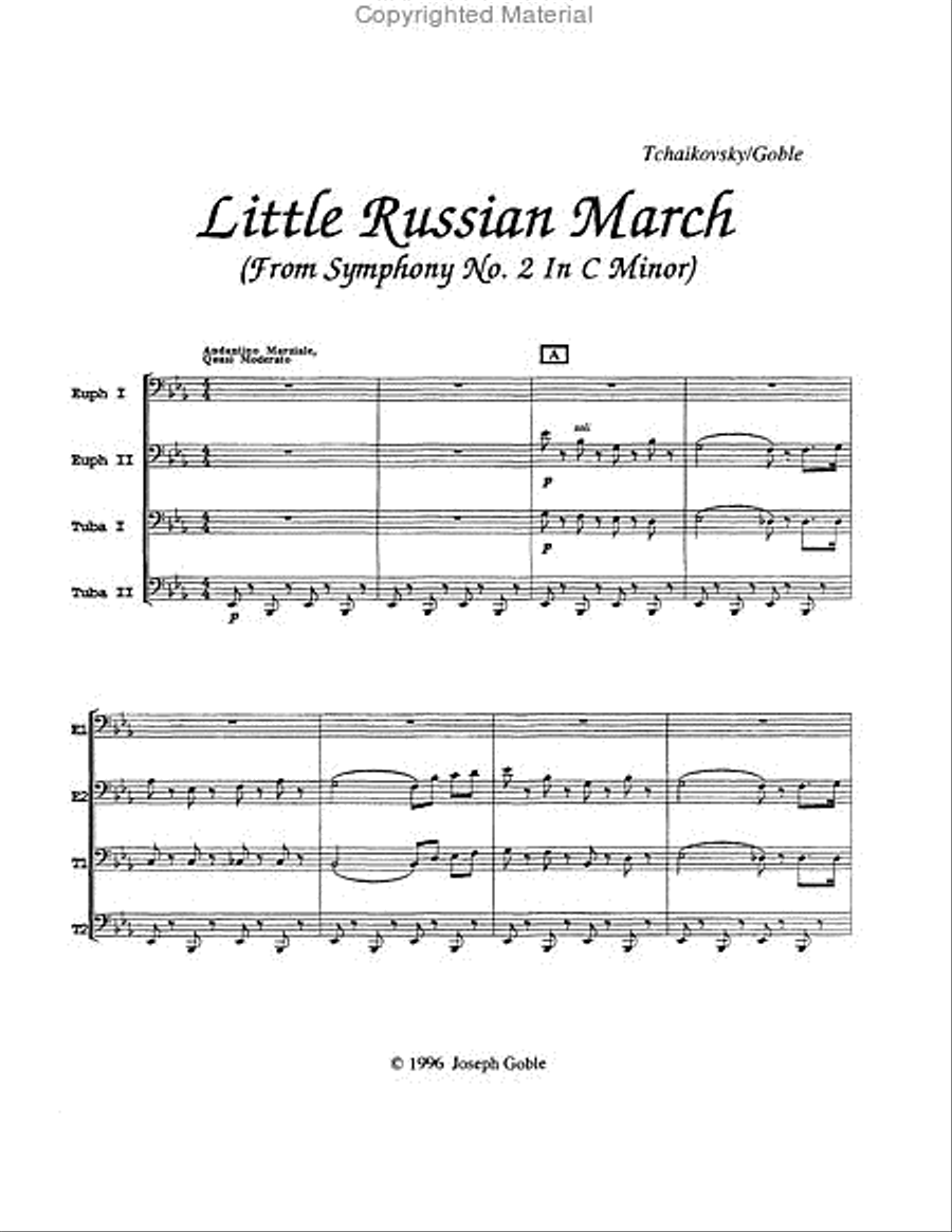 Little Russian March (from Symphony No. 2 in C Minor) EETT scores gallery preview page 2