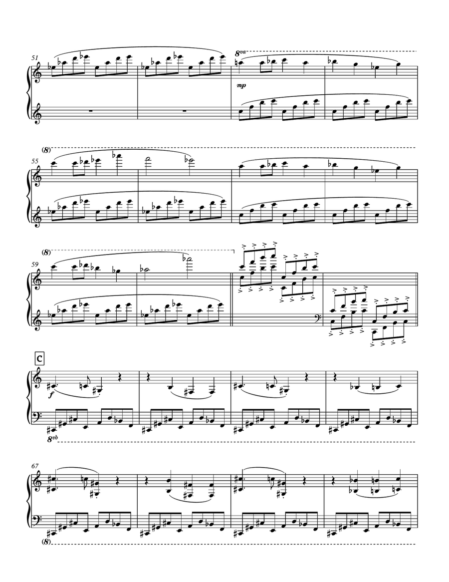 Your Best Nightmare ~ Finale (UNDERTALE Piano Collections 2) Piano Solo scores gallery preview page 5