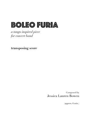 Boleo Furia (Full Score)