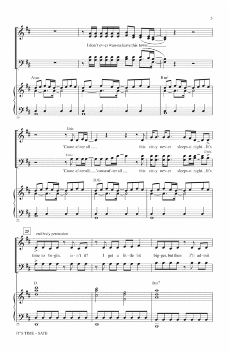 It's Time 4-Part scores gallery preview page 3