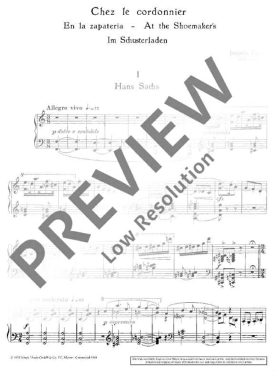 Im Schusterladen Piano Solo scores gallery preview page 4
