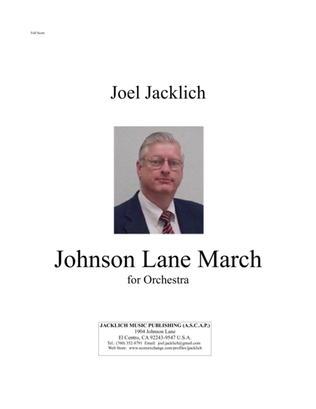 Johnson Lane March (Orchestra)