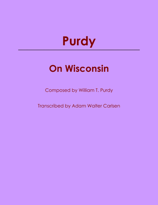 Book cover for On Wisconsin