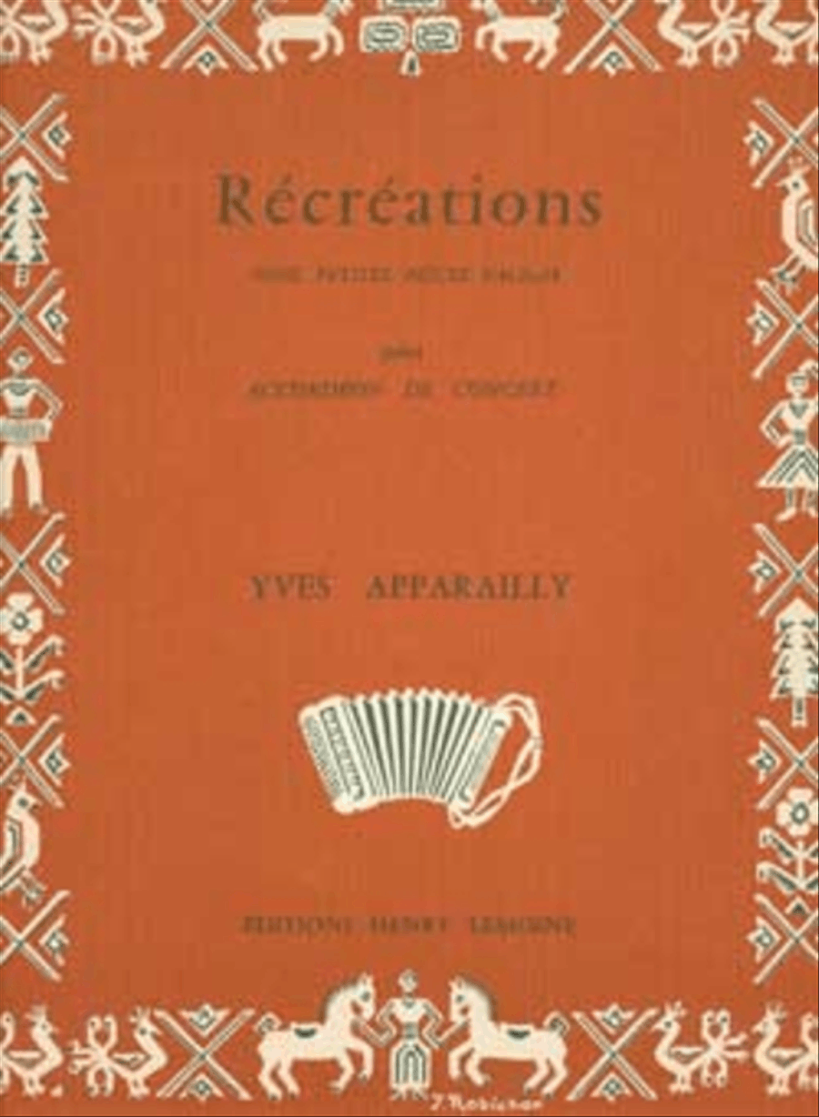 Recreations Accordion scores gallery preview page 1