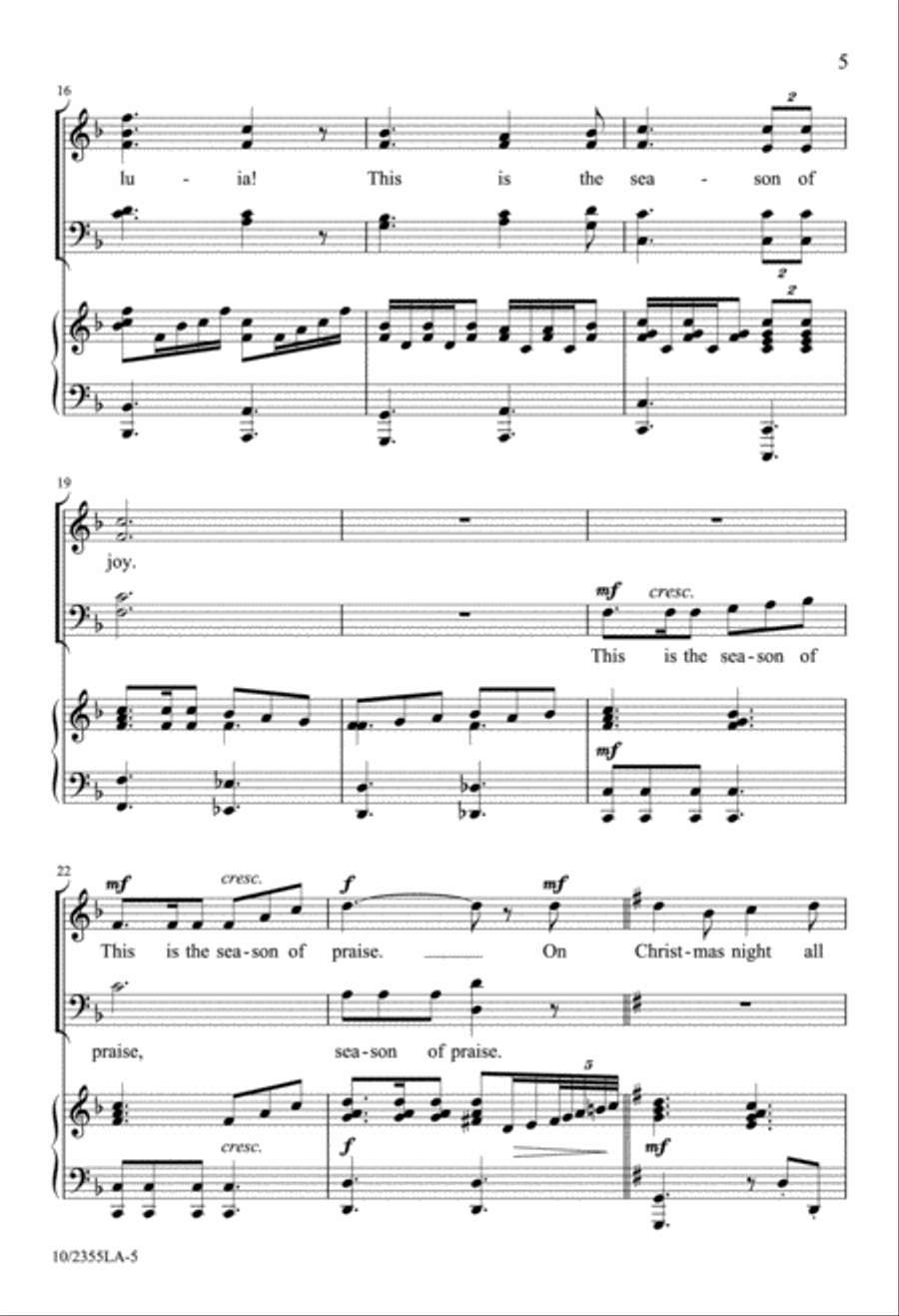 Season of Praise 4-Part scores gallery preview page 5