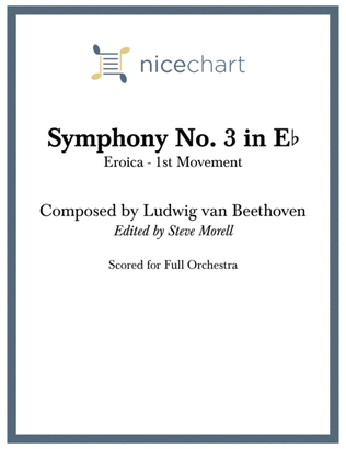 Symphony No. 3 in E-flat, 1st Movement (Eroica) - Score & Parts
