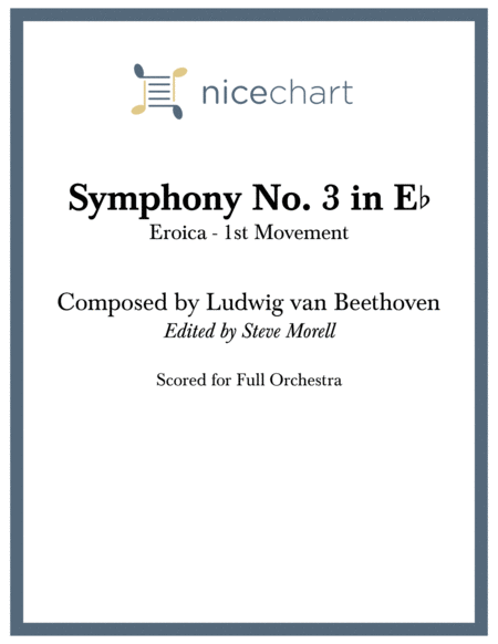 Symphony No. 3 in E-flat, 1st Movement (Eroica) - Score & Parts image number null