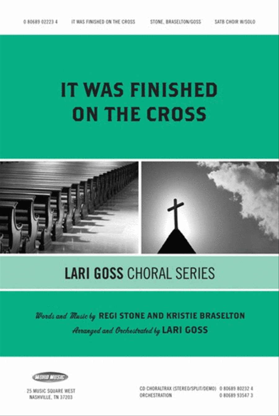 It Was Finished On The Cross - Orchestration Choir scores gallery preview page 1