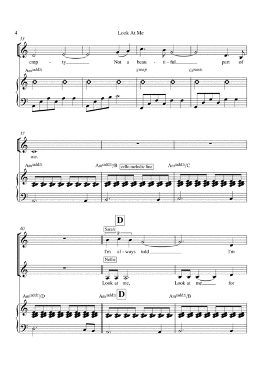 Look At Me Small Ensemble scores gallery preview page 4