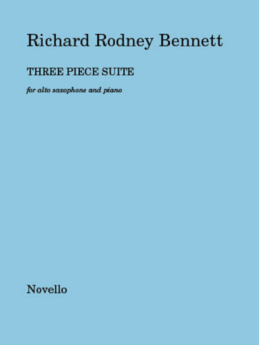 Three Piece Suite Three Piece Suite Alto Saxophone scores gallery preview page 1