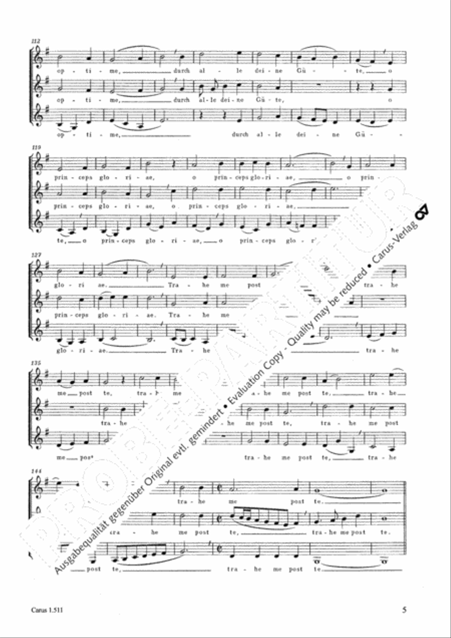 In dulci jubilo (Nun singet und seid froh) 4-Part scores gallery preview page 6