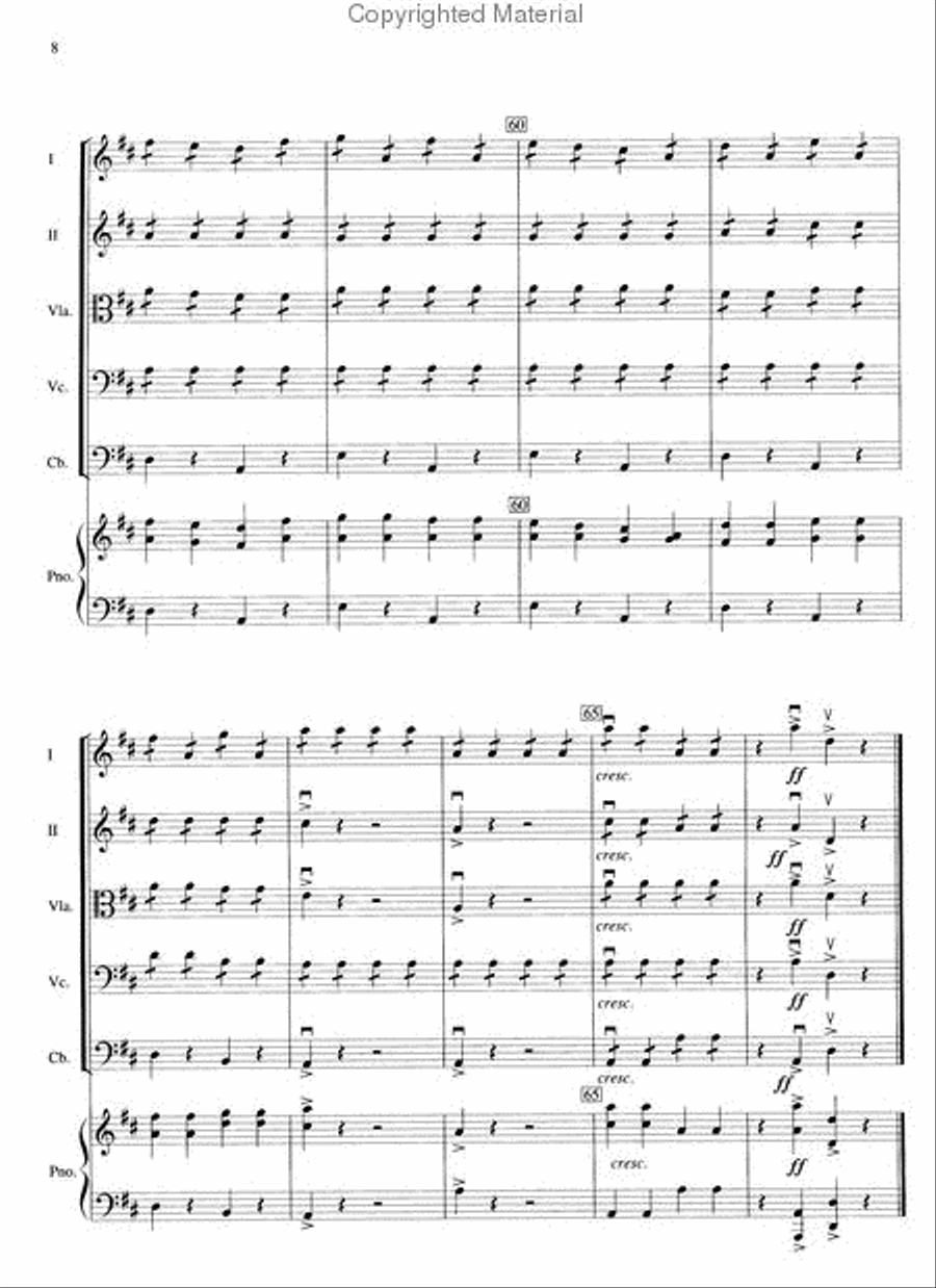 Perpetual Motion Perpetual Motion String Orchestra scores gallery preview page 3