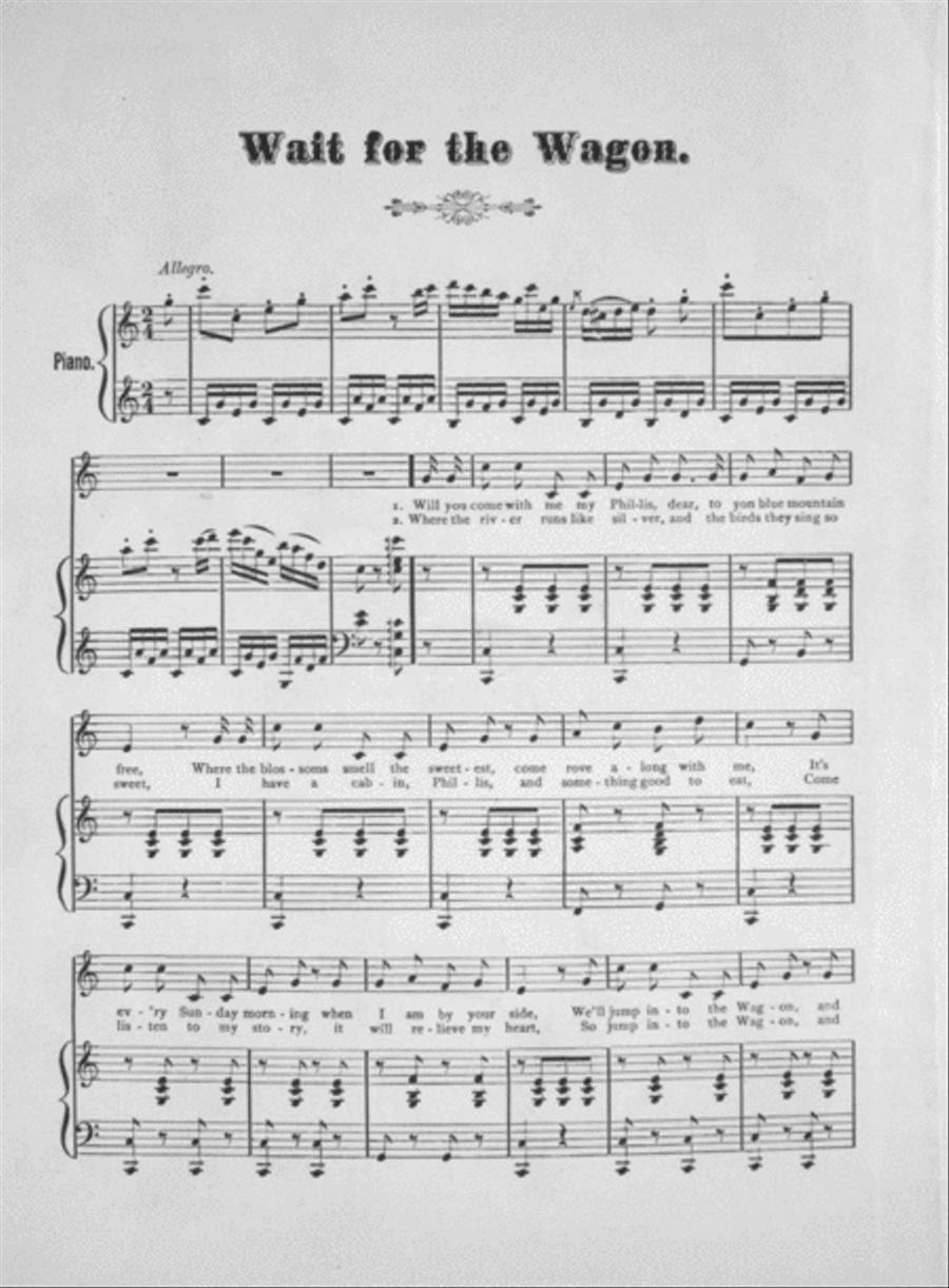 Wait for the Wagon Voice scores gallery preview page 2